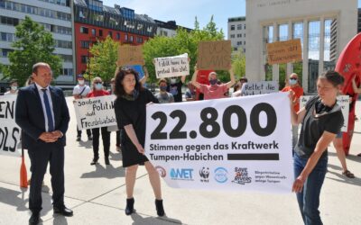 Petitionsübergabe an die Tiroler Politik: Mehr als 22.800 Menschen fordern Stopp der Flussverbauung
