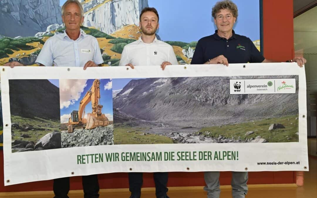 Nein zur Gletscherverbauung Pitztal-Ötztal. Österreichs Alpenschutzverbände fordern sofortigen Projektstopp