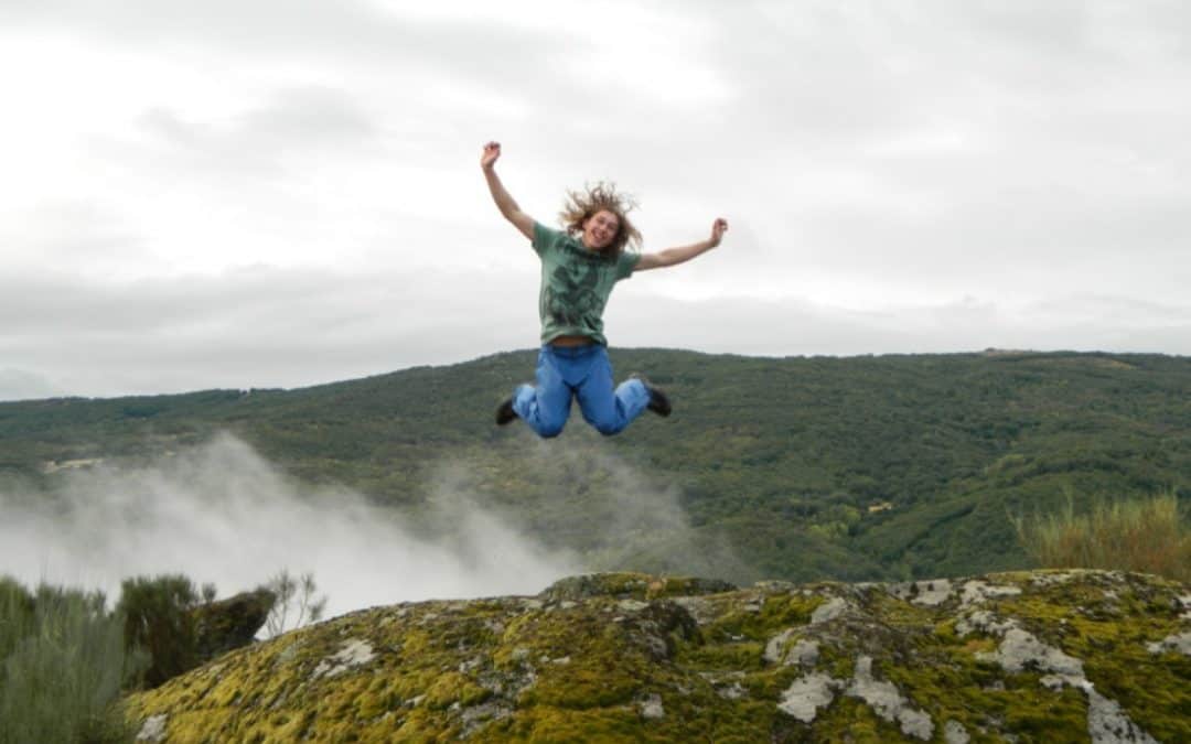 Jugendliche wandern für mehr Wildnis