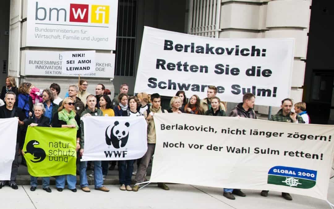 WWF und GLOBAL 2000 appellieren an Umweltminister: Niki, sei amoi leiwand!