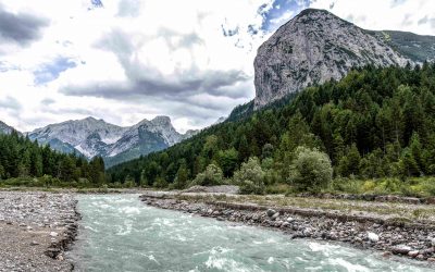 „Wasser marsch“ für den Rißbach im Karwendelgebirge