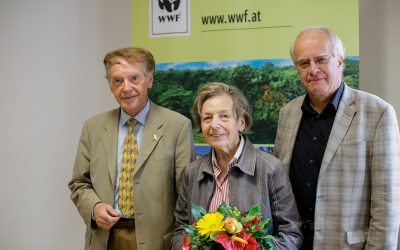 WWF ernennt Bernd Lötsch, Marga Hubinek und Reinhold Christian zu