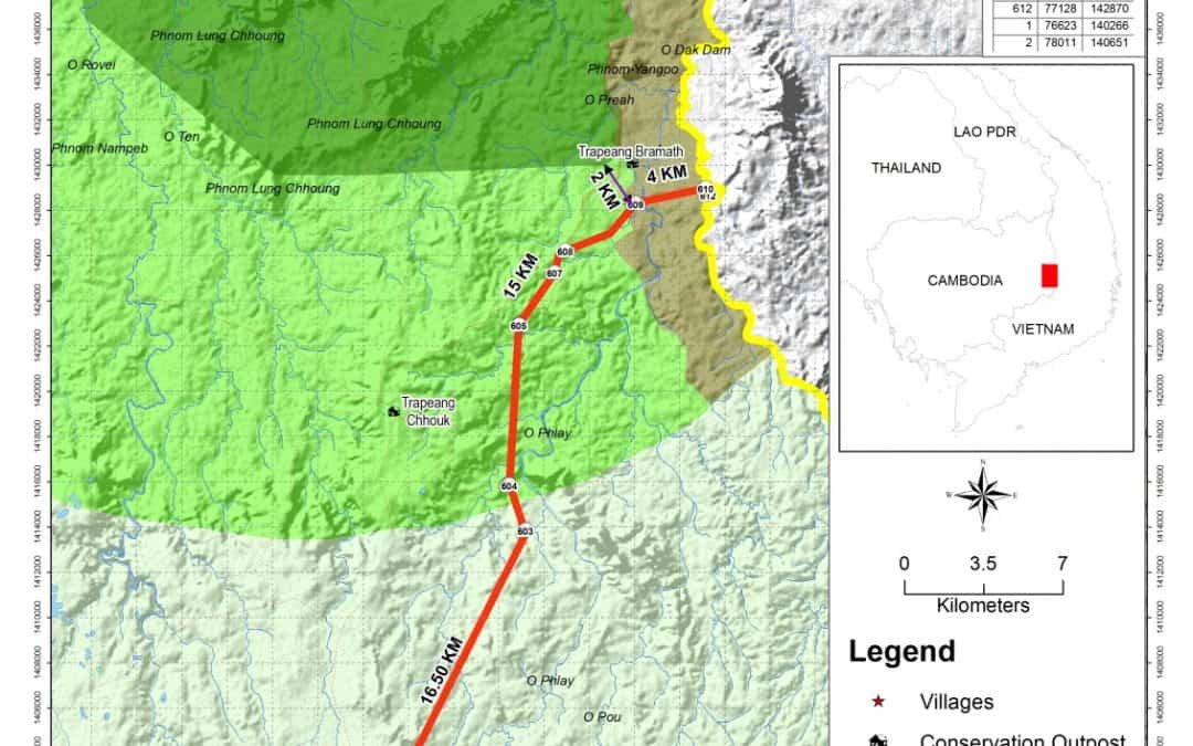 Hoffnungsgebiet für Indochinesischen Tiger massiv bedroht