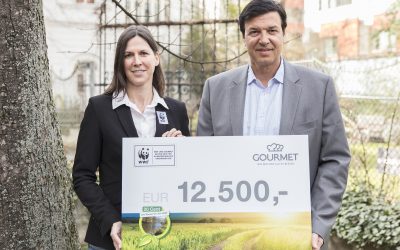 Klimafreundlicher Genuss mit GOURMET – 12.500 Euro Spende für WWF zur Rettung der österreichischen Flüsse